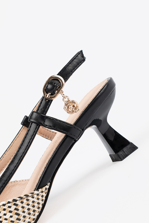 Woven lodičky na nízkom podpätku... Woven lodičky na nízkom podpätku...