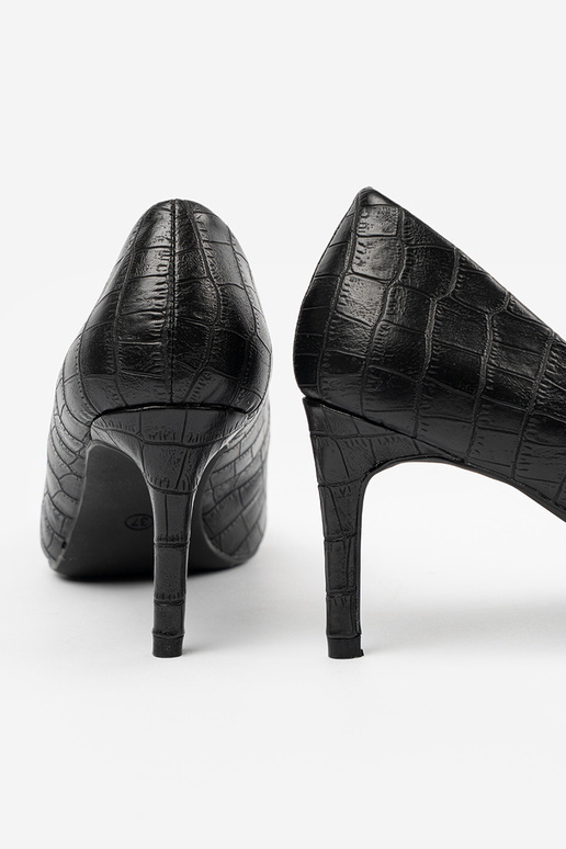 Čierne klasické lodičky s vzorom Čierne klasické lodičky s vzorom