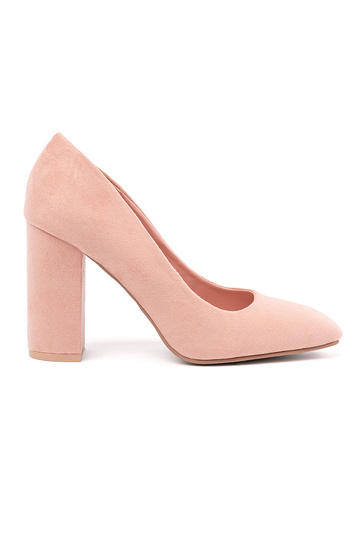 Žiarivo ružové sandále na...