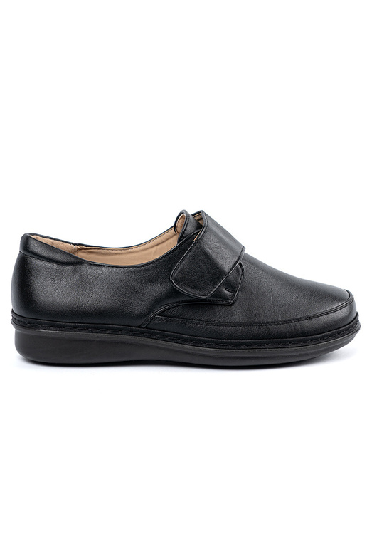 Dámske poltopánky s lepiacimi pásikmi