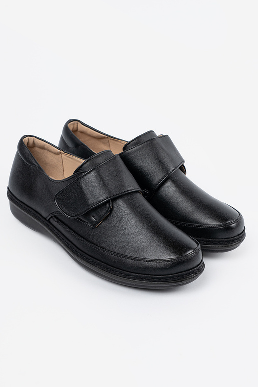 Dámske poltopánky s lepiacimi pásikmi