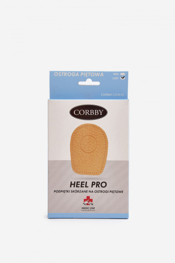 CORBBY HEEL PRO Kožené podpätky s ostruhovými podpätkami