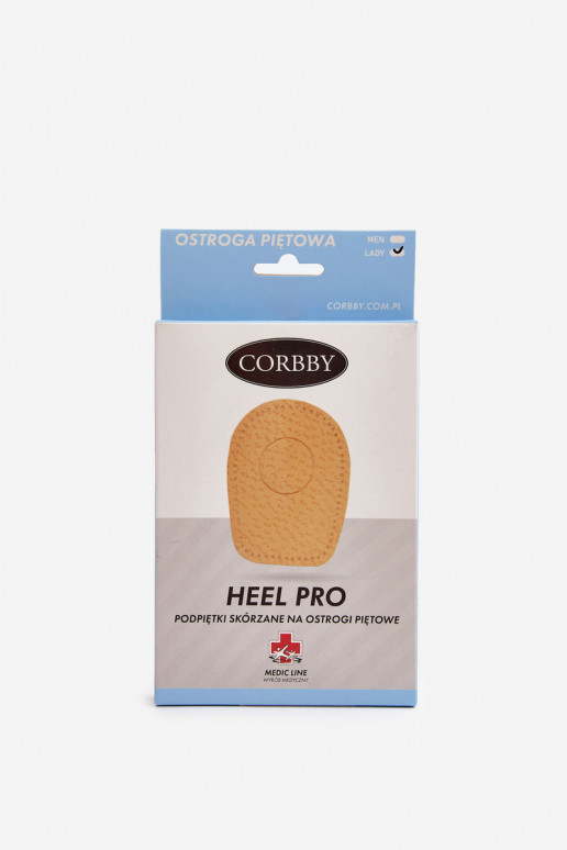 CORBBY HEEL PRO Kožené podpätky s ostruhovými podpätkami CORBBY HEEL PRO Kožené podpätky s ostruhovými podpätkami