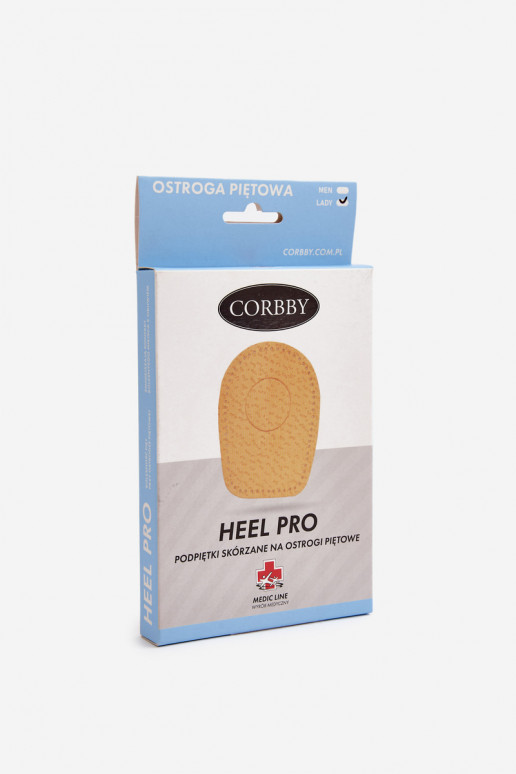 CORBBY HEEL PRO Kožené podpätky s ostruhovými podpätkami CORBBY HEEL PRO Kožené podpätky s ostruhovými podpätkami