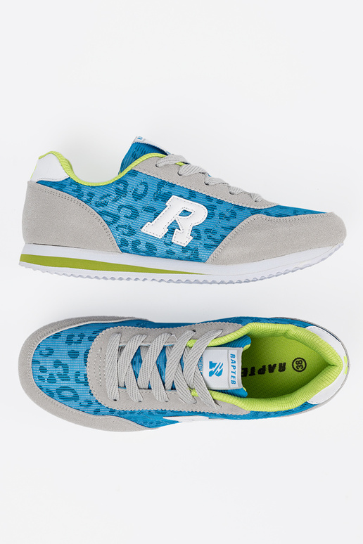 Tenisky model obuvi In odcieniach Modrágo i siváści