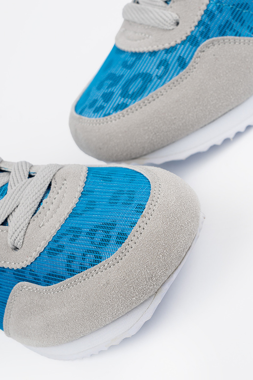 Tenisky model obuvi In odcieniach Modrágo i siváści