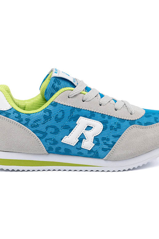 Tenisky model obuvi In odcieniach Modrágo i siváści