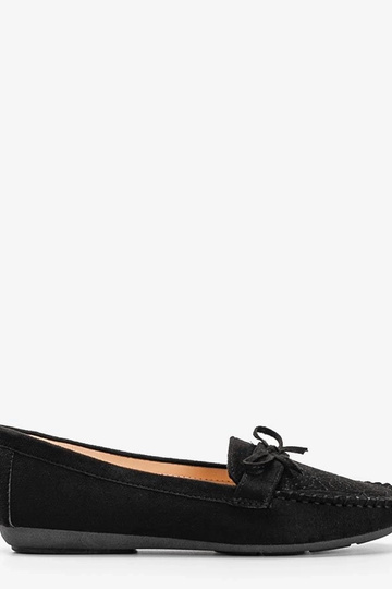 Čierne mokasíny s výrezom...