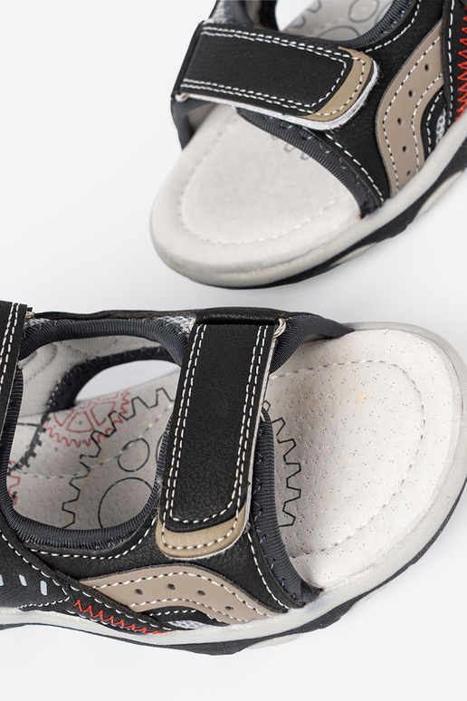 čierna sandále chlapčenský