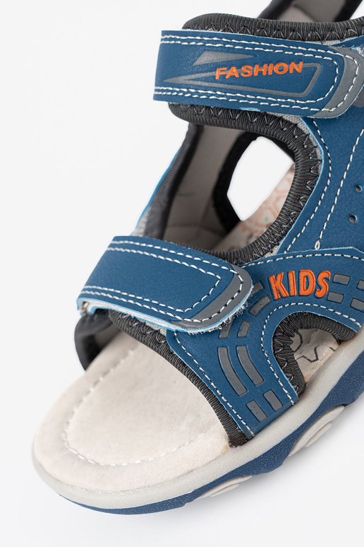 sandále chlapčenský In kolorze Modrám