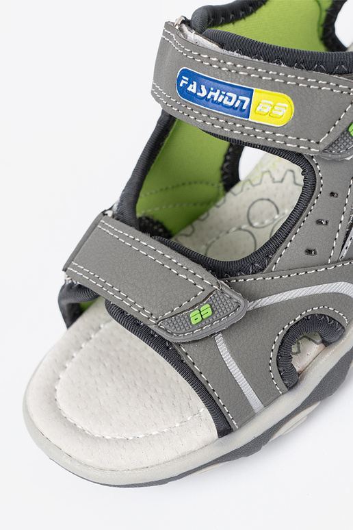 sivá sandále chlapčenský