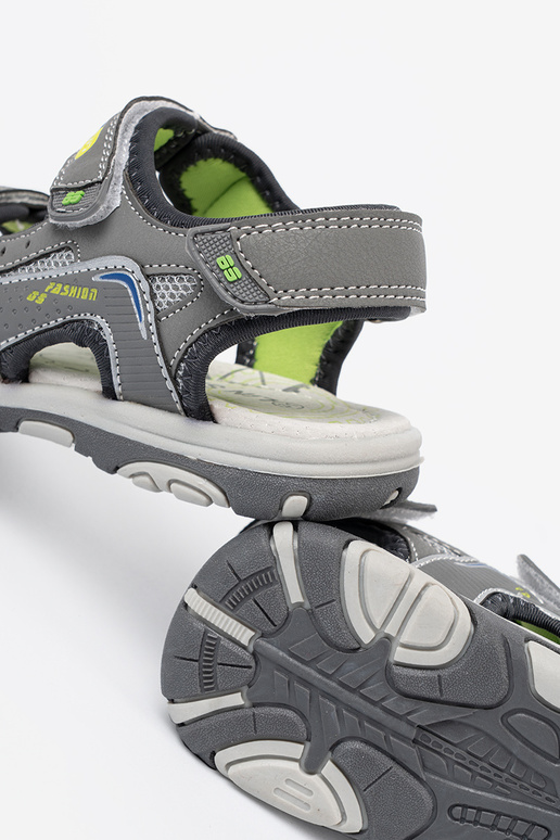 sivá sandále chlapčenský