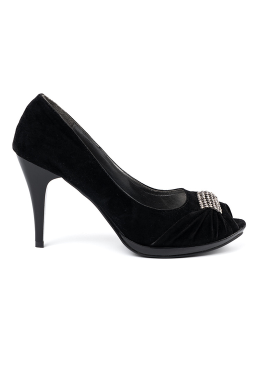 Topánky open toe čierna Topánky open toe čierna