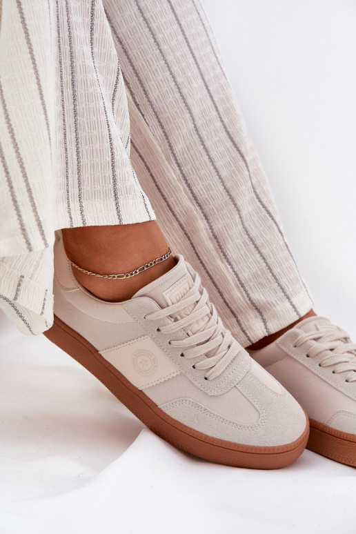 Tenisky model obuvi Dámske Big Star RR274806 béžová