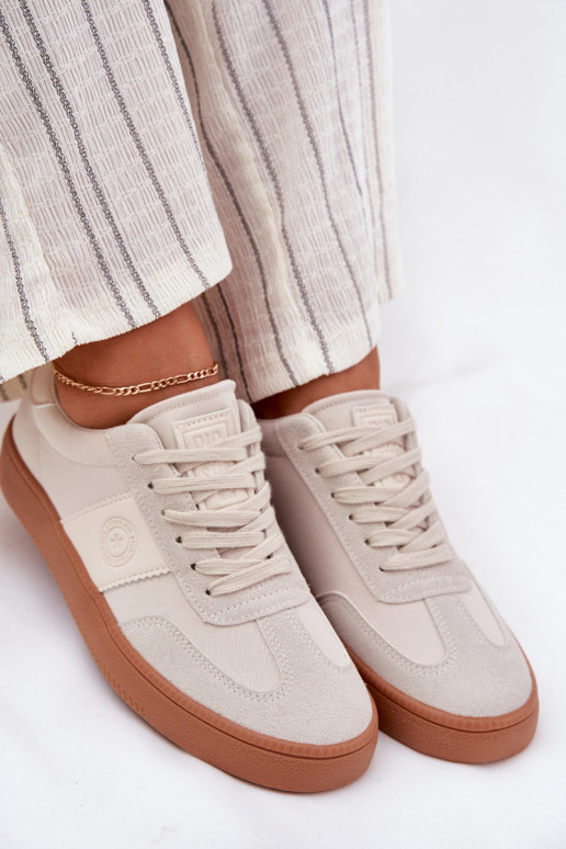 Tenisky model obuvi Dámske Big Star RR274806 béžová