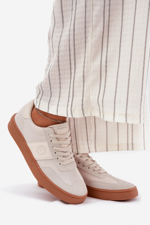 Tenisky model obuvi Dámske Big Star RR274806 béžová