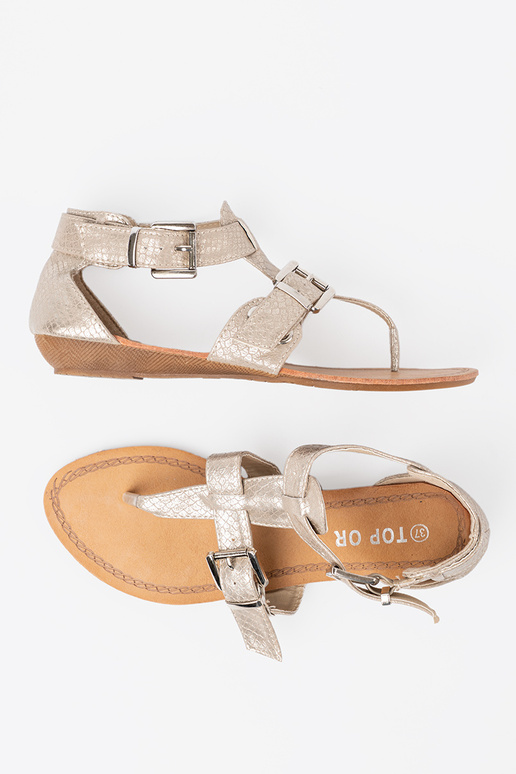 slonovina sandále z motyInem InężoInym