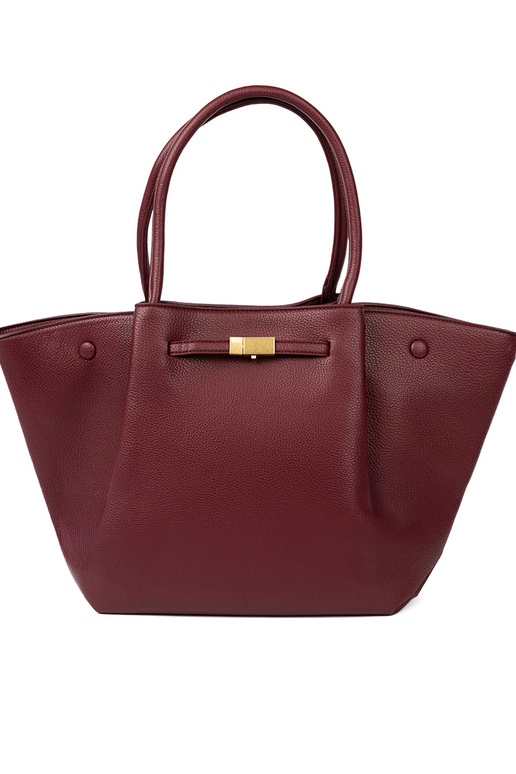 Elegantný bordoIna shopperka na ramene