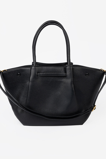 klasické shopperka z fakturoInanej skóry ekologicznej