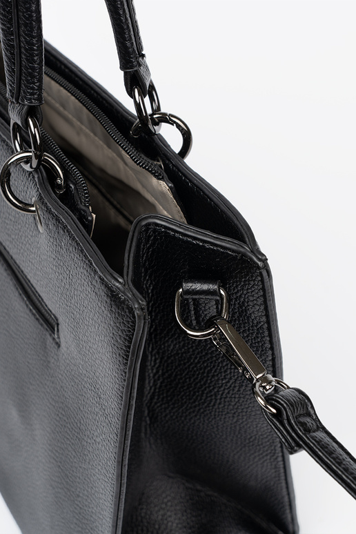 klasické čierna shopperka TOTE