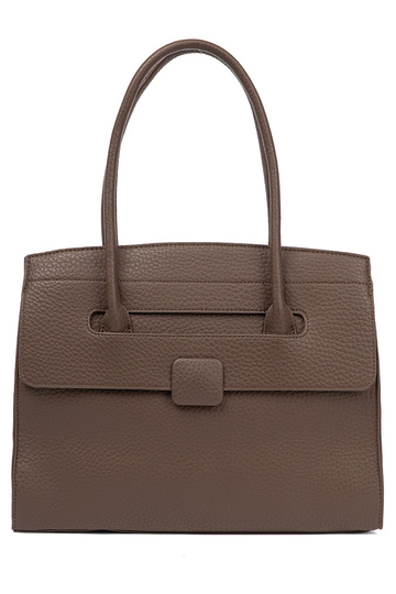 Kabelka shopperka z fakturoInanej eko skóry 2