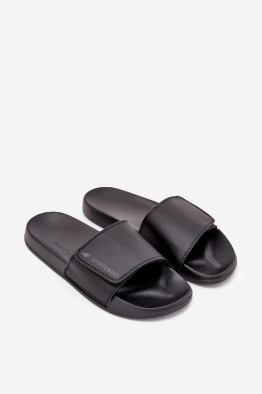 Papuče pre mužov 4FMM00FFLIM032-20S čierne