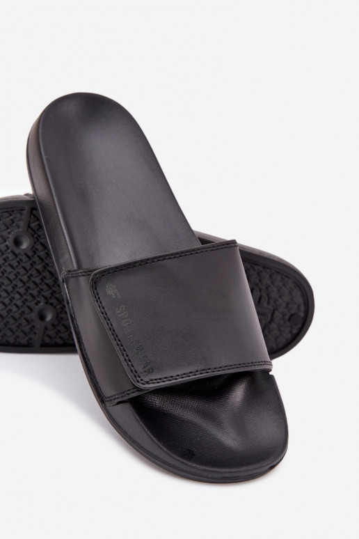 Papuče pre mužov 4FMM00FFLIM032-20S čierne