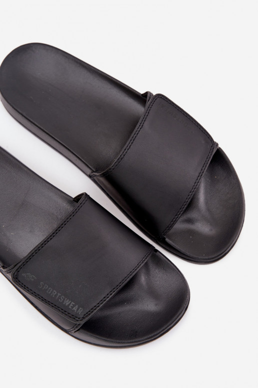 Papuče pre mužov 4FMM00FFLIM032-20S čierne