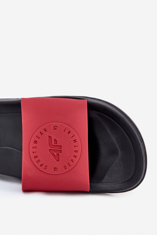 pre mužov Papuče 4FMM00FFLIM047A-62S červené