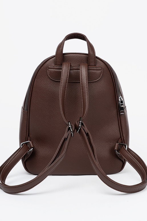 Hnedá farba batoh Dámske z eko kože