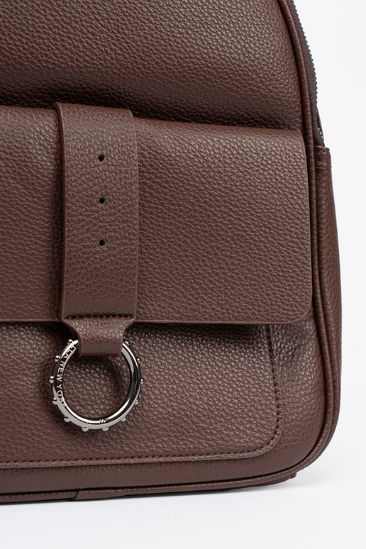 Hnedá farba batoh Dámske z eko kože