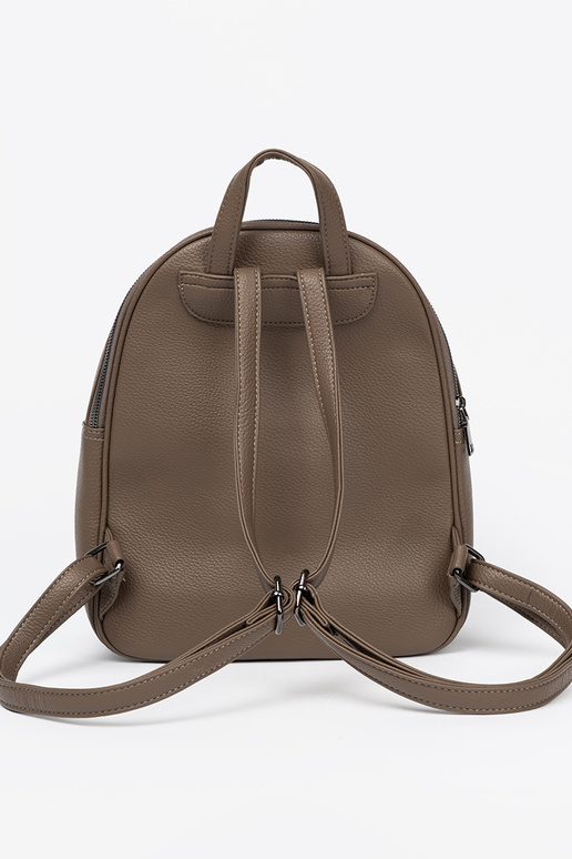 Tmavýbéžová batoh Dámske z eko kože