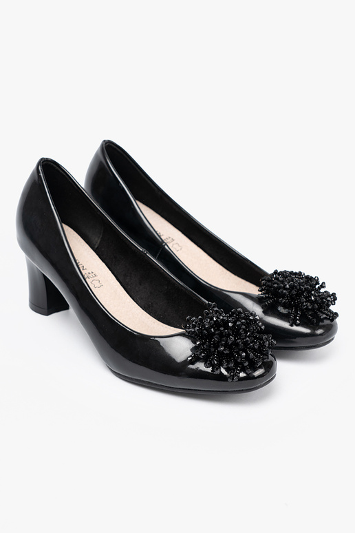 s lakovým efektom Vysoké opätky z efektoInną ozdobą s lakovým efektom Vysoké opätky z efektoInną ozdobą