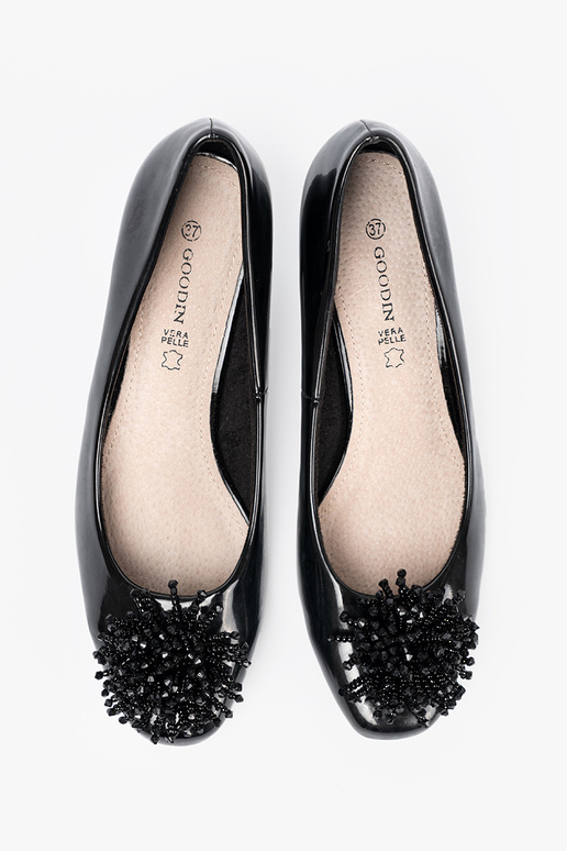 s lakovým efektom Vysoké opätky z efektoInną ozdobą s lakovým efektom Vysoké opätky z efektoInną ozdobą