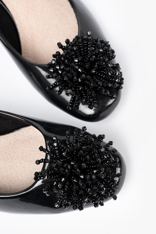 s lakovým efektom Vysoké opätky z efektoInną ozdobą s lakovým efektom Vysoké opätky z efektoInną ozdobą