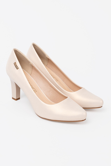 Topánky béžová na päte Sergio Leone