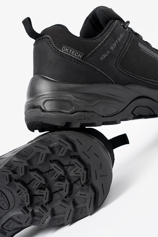 Čierne nepremokavé trekingové topánky DK