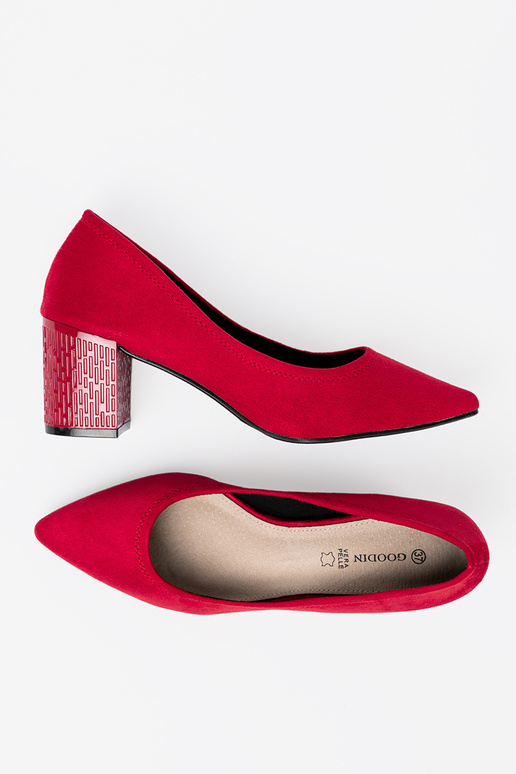 Elegantný štýl Vysoké opätky na ozdobnym słupku