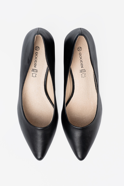 čierna Vysoké opätky na efektoInnym słupku