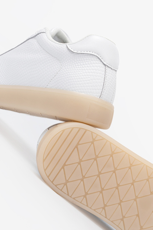 Dámske topánky na voľný čas biela farba