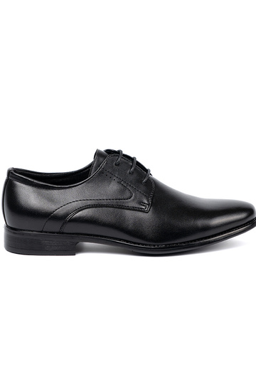 Elegantný štýl topánky pánske In klasickýj czerni i połysku 2