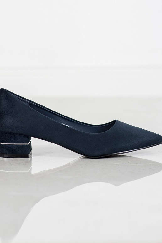 Topánky s ozdobným pruhom Modrá