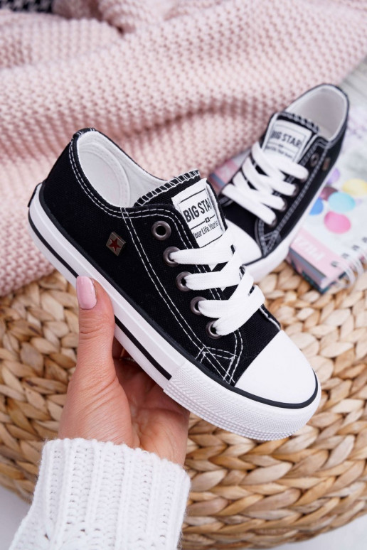 bežná obuv deti Big Star FF374206 čierna