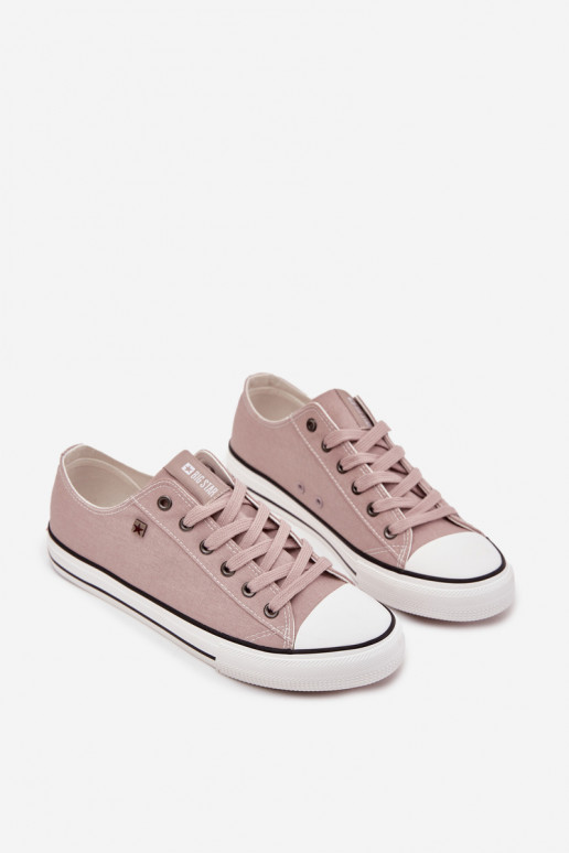 Pánske topánky na voľný čas Nízka materiál Big Star DD174501 sivá