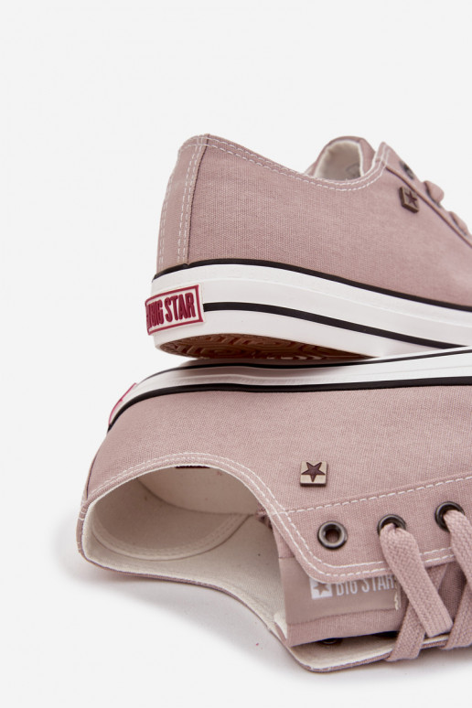 Pánske topánky na voľný čas Nízka materiál Big Star DD174501 sivá