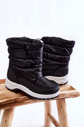 Detské snehule so zipsami Big Star KK374235 čierna