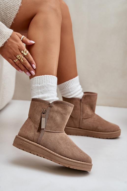 Snehule Dámske Big Star OO274A165 béžová