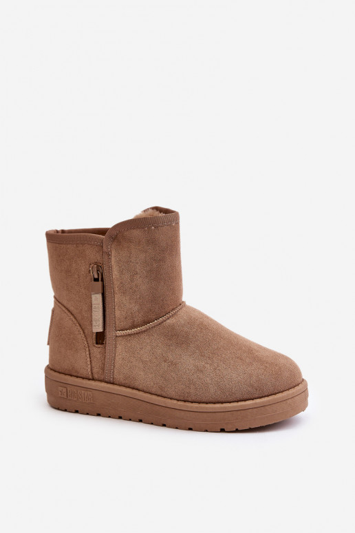 Snehule Dámske Big Star OO274A165 béžová