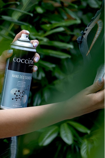 Coccine Zapnuténo Deo Silver Osviežovač topánok 400ml 2