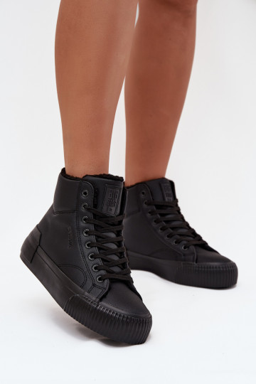 zahriať sa Bežná obuv s platformou Big Star OO274796 čierna